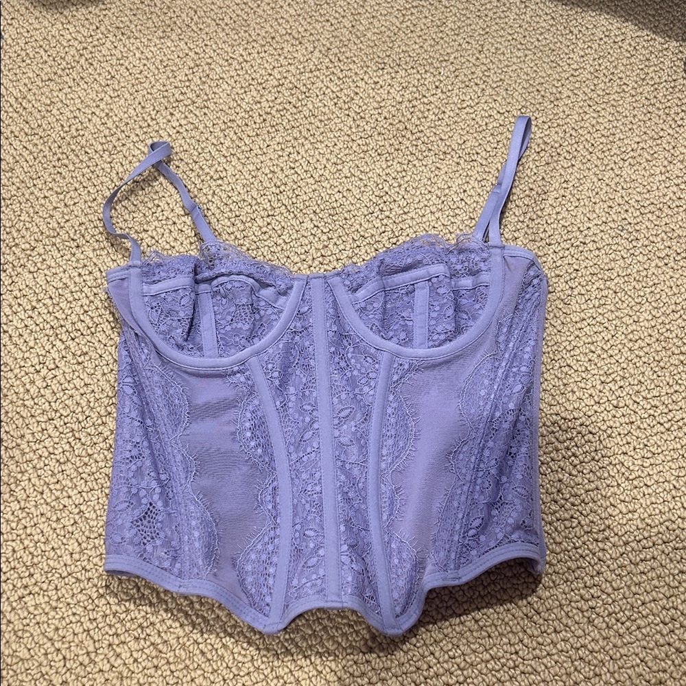 Urban Outfitters Lavender Bustier